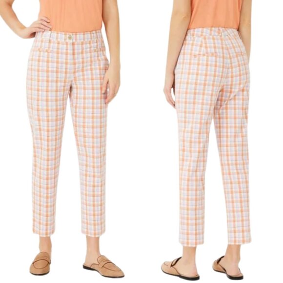 NEW AEO Plaid Pants Clueless High Waisted Mom Jean SZ 2 Regular - Picture 16 of 16